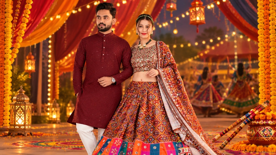 What to Wear for Navratri? Best Ethnic Outfit Ideas for Men & Women