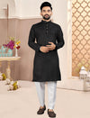 Ethnic Black Kurta Pajama Mens
