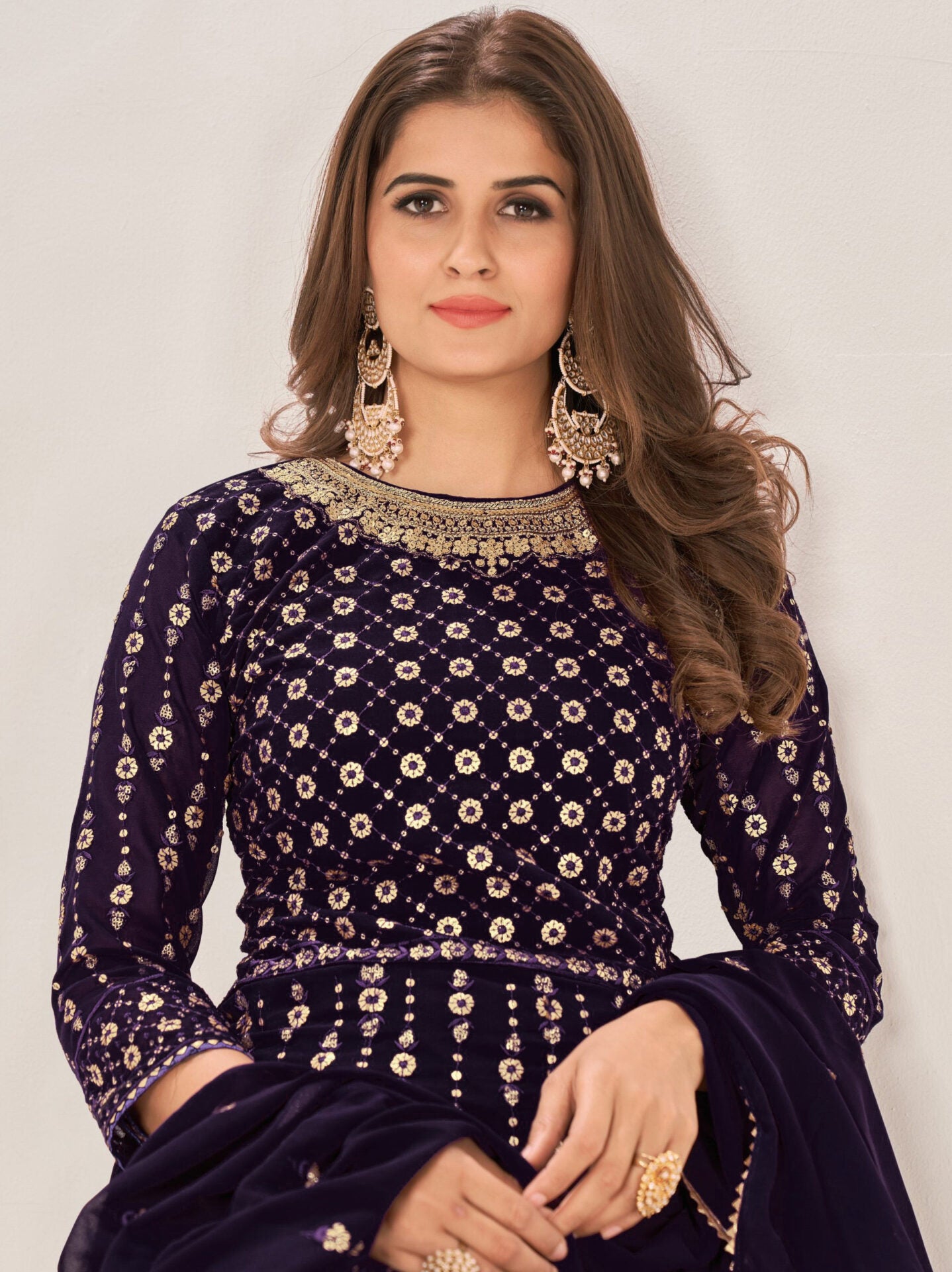 Heavy Georgette Lehenga Suit Pakistani Style 1