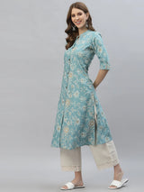 Floral PrintA-Line Kurta