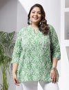 Tropical Printed Cotton Kurta