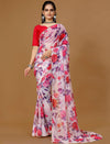 Pearl Lace Floral Saree
