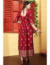 Long Anarkali Kurti