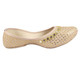 Synthetic Embroidery Work PVC Sole Jutti