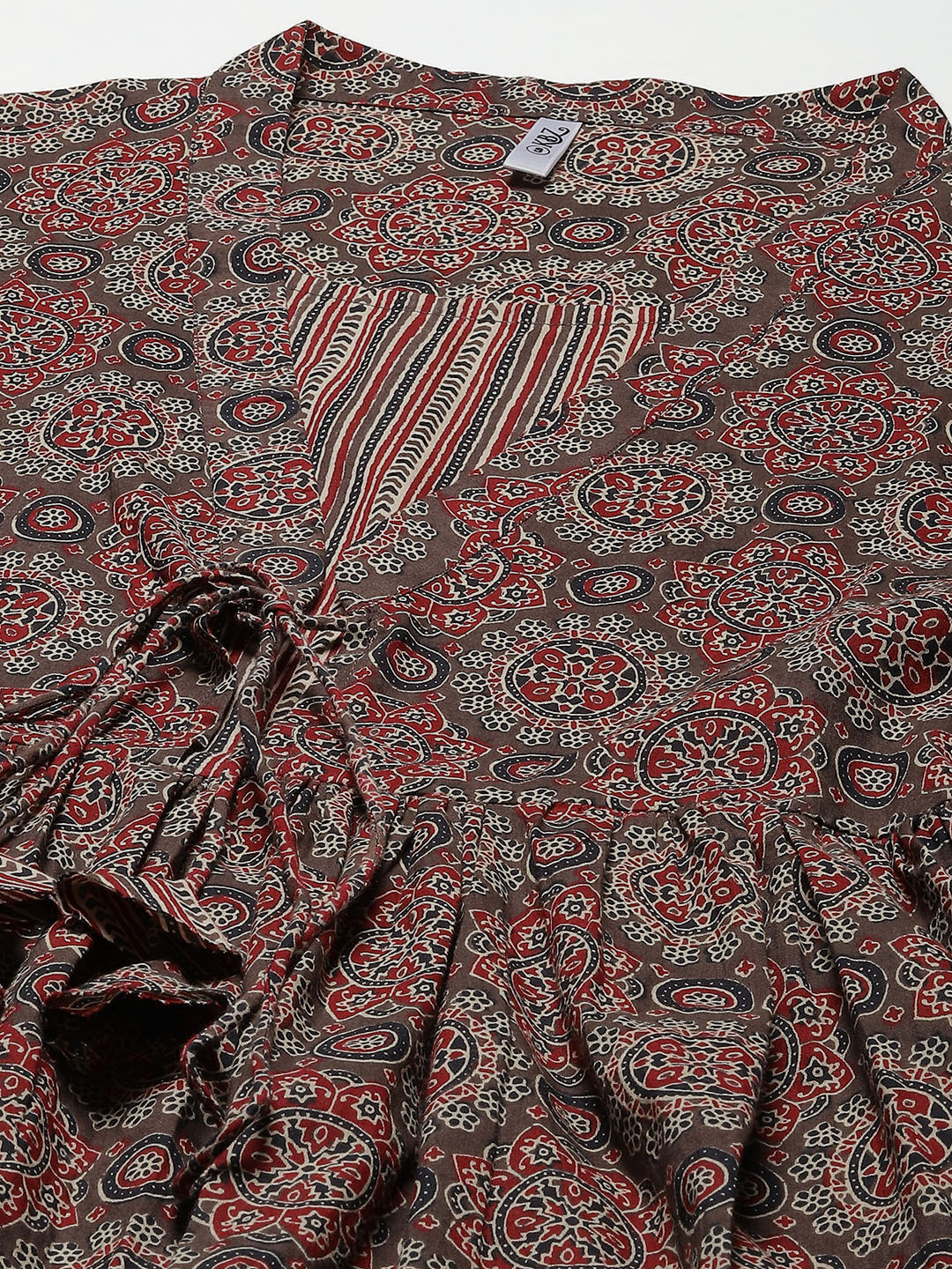 Cotton Flared Short Kurti Women
