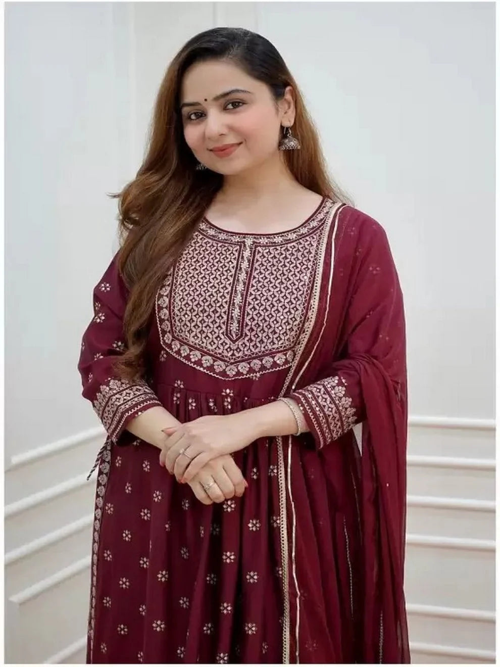 Nayra CutKurta Bottom & Dupatta Set