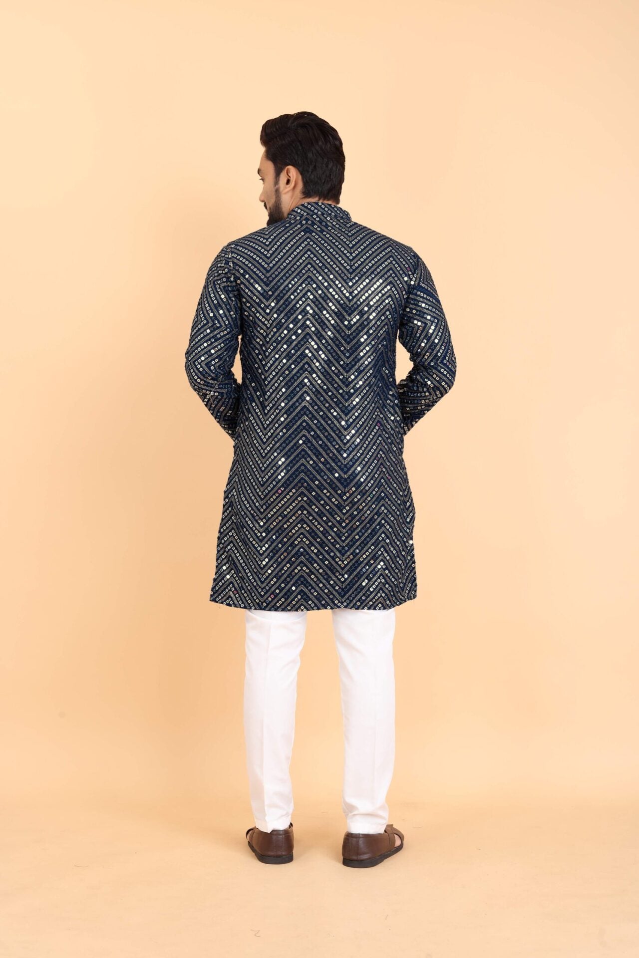Sequenced Georgette Kurta Pajama