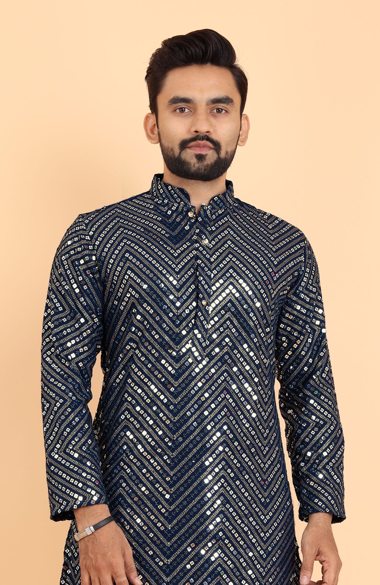 Sequenced Georgette Kurta Pajama
