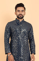 Sequenced Georgette Kurta Pajama