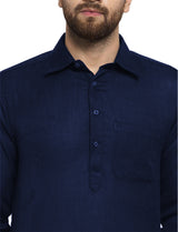 Blue Punjabi Kurta Pajama Men