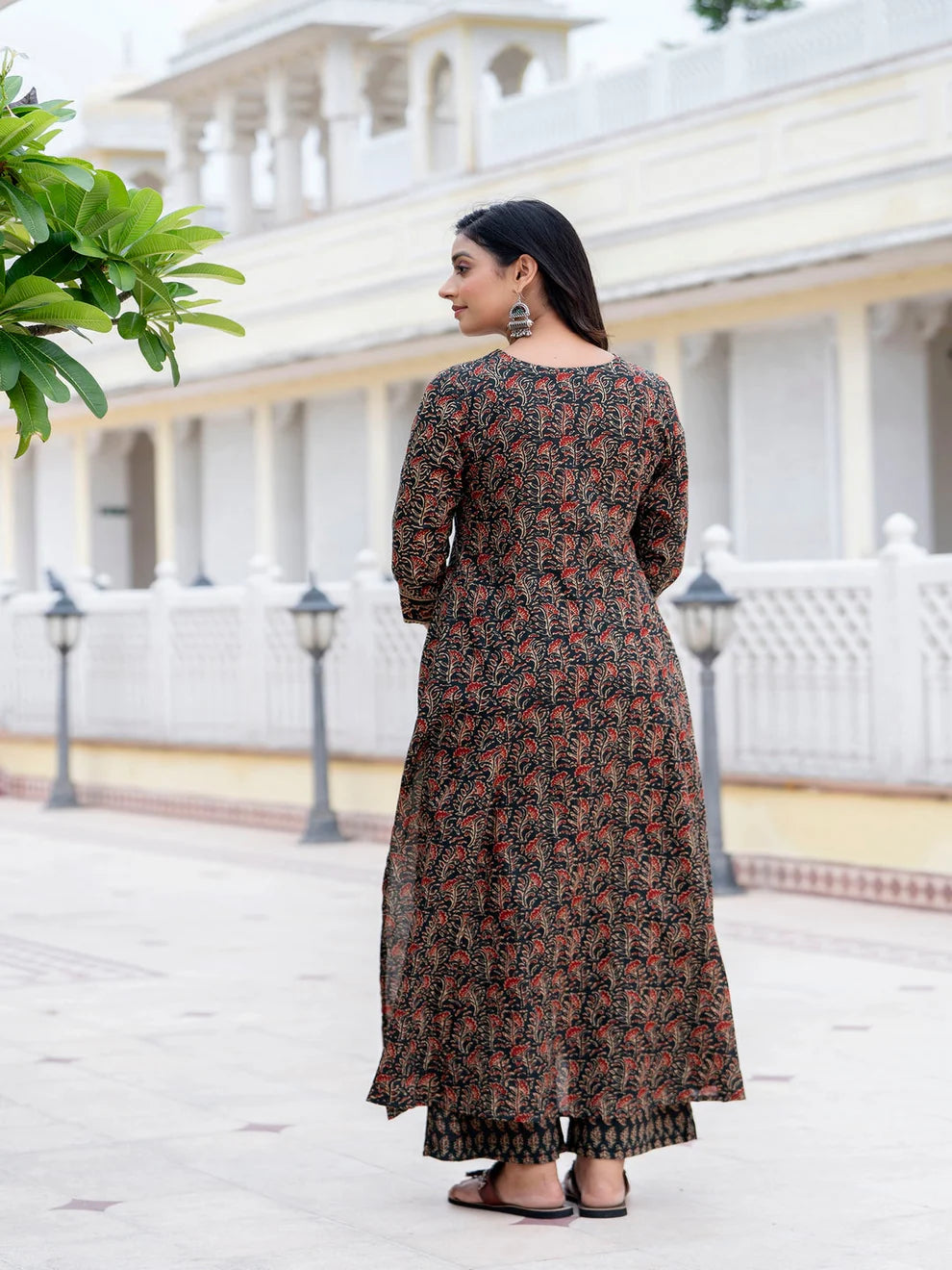 Embroiderd Printed Kurta Set