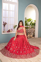 Heavy Embroidered Lehenga Choli