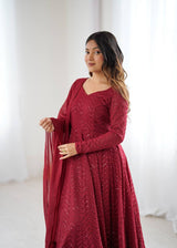 Frock Suit With Duppatta
