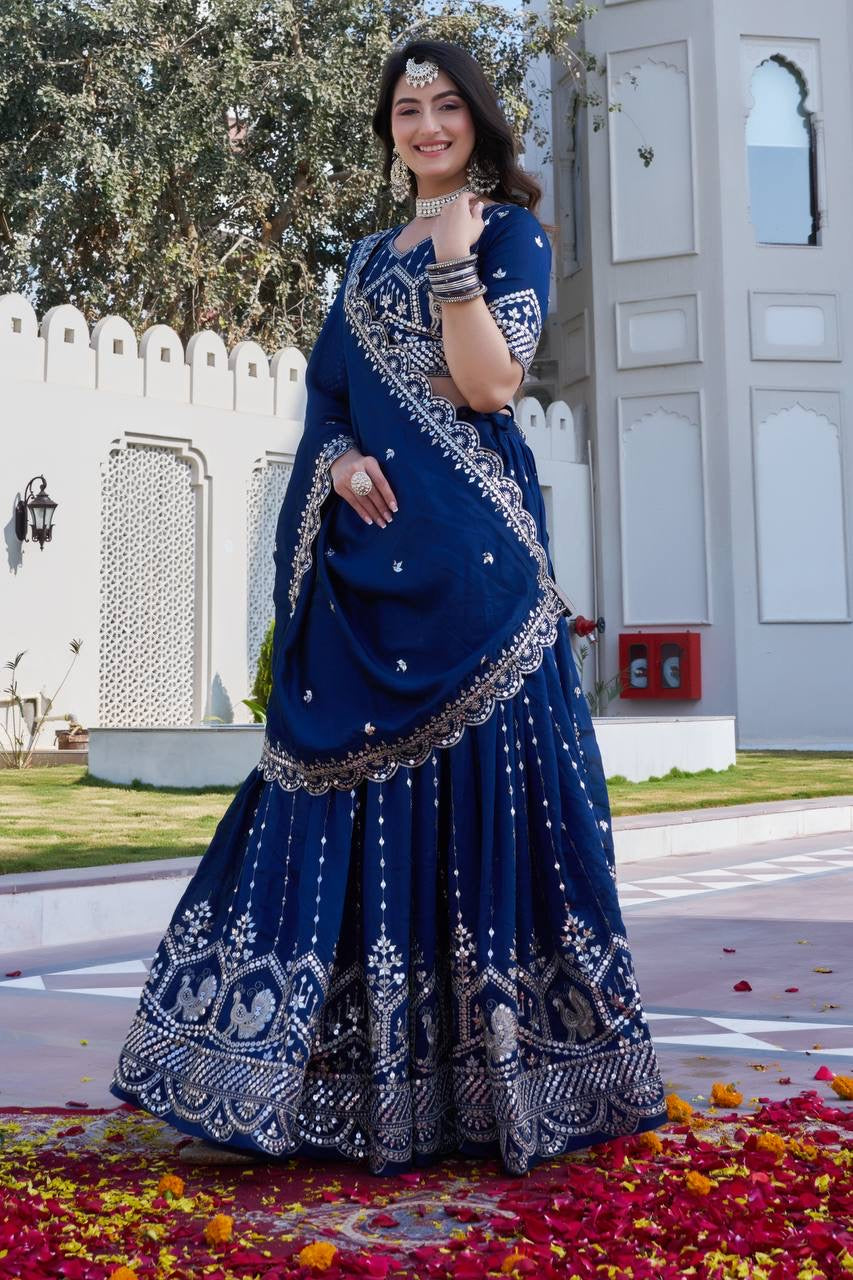 Embroidered Heavy Lehenga Choli