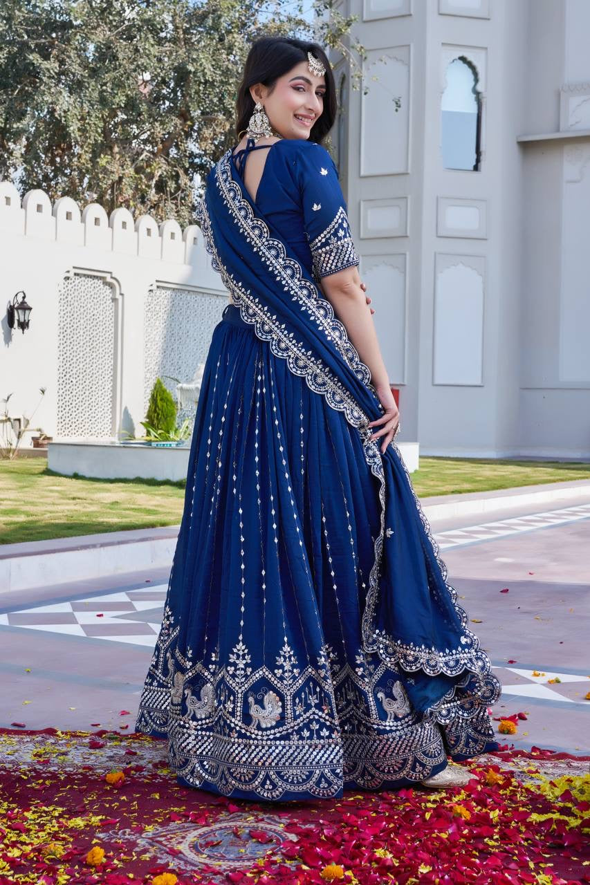 Embroidered Heavy Lehenga Choli