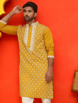 Embroidered Kurta For Men