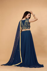 Blue Lehenga Choli