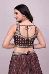 Bollywood Style Brown lehnga