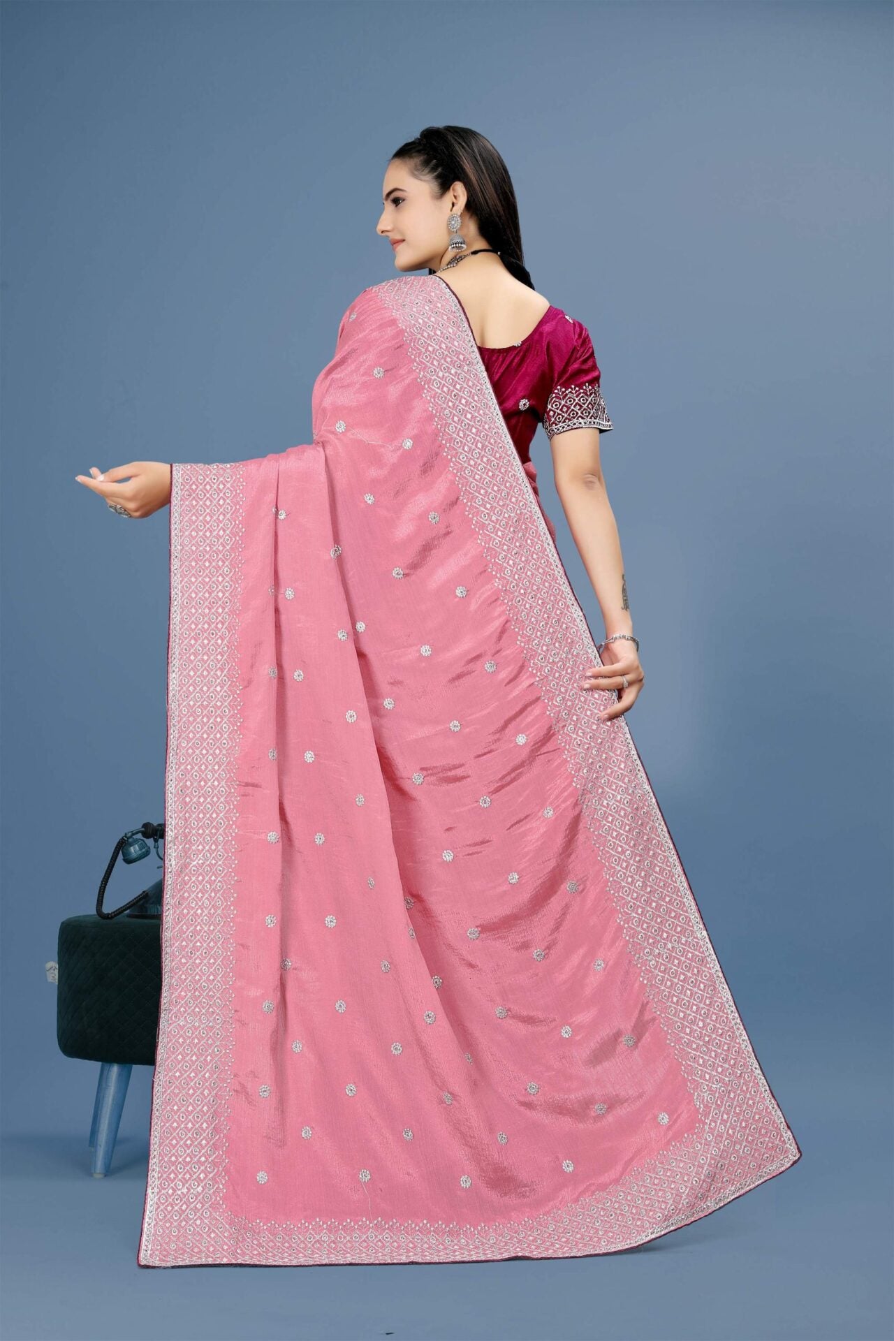Indian Wedding Pink Saree