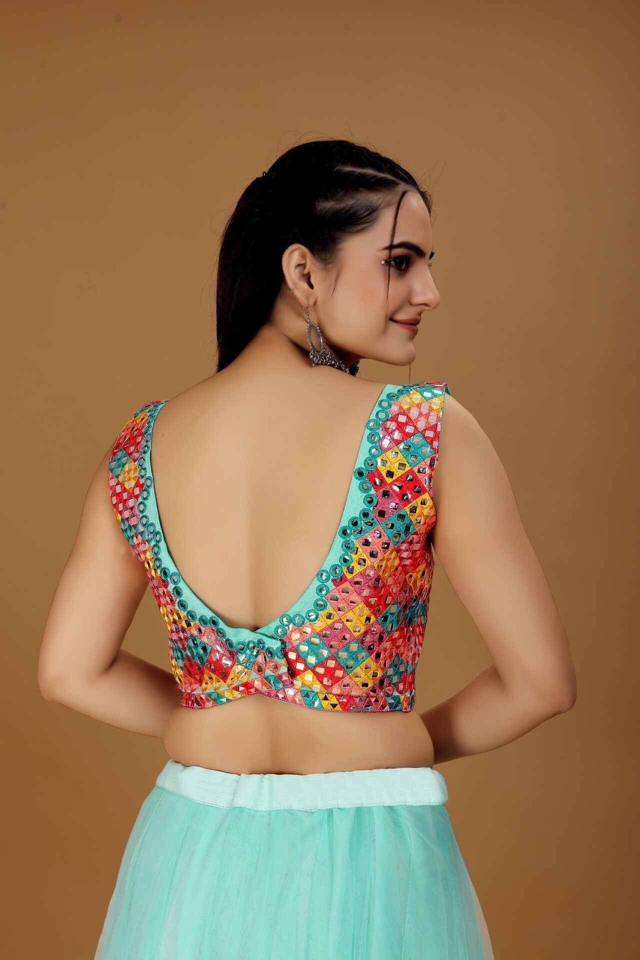 Traditional Blue Lehenga Women