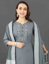 pant plazo suit