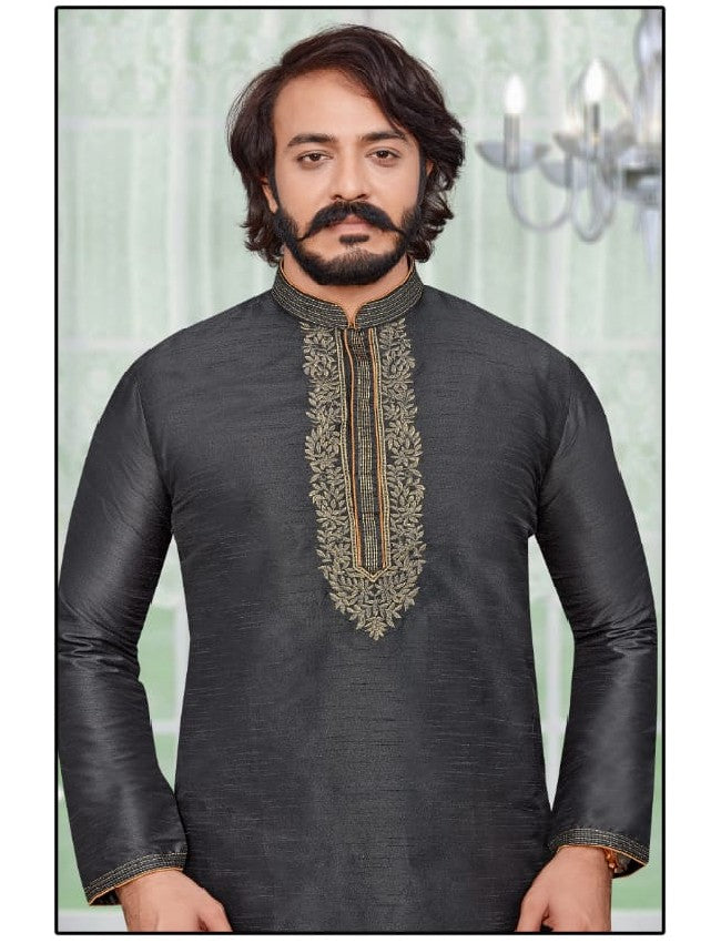 Kurta Pyjama – Grey