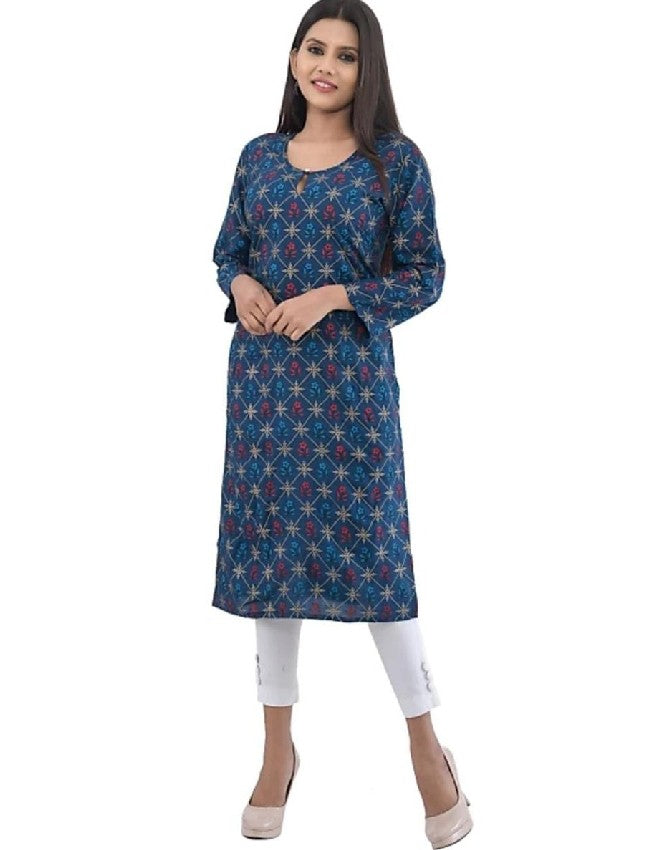 Rayon Printed Kurti