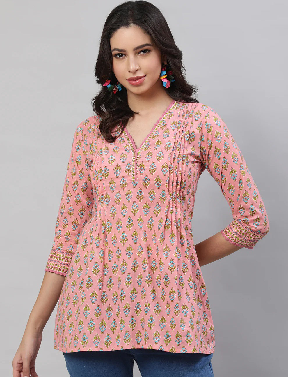 Printed Pure Cotton Top