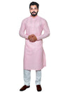Pink Chikankari Kurta Pajama