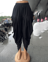 Black Cotton Dhoti Pant Mens