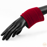 Velvet Bangles (4 Dozens Set) - Red