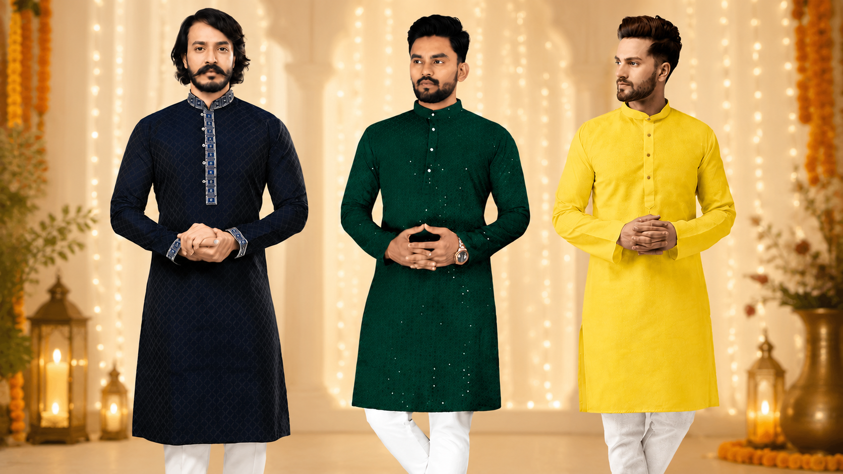 Kurta Pajama for Men in Australia, Short & Punjabi Kurtas