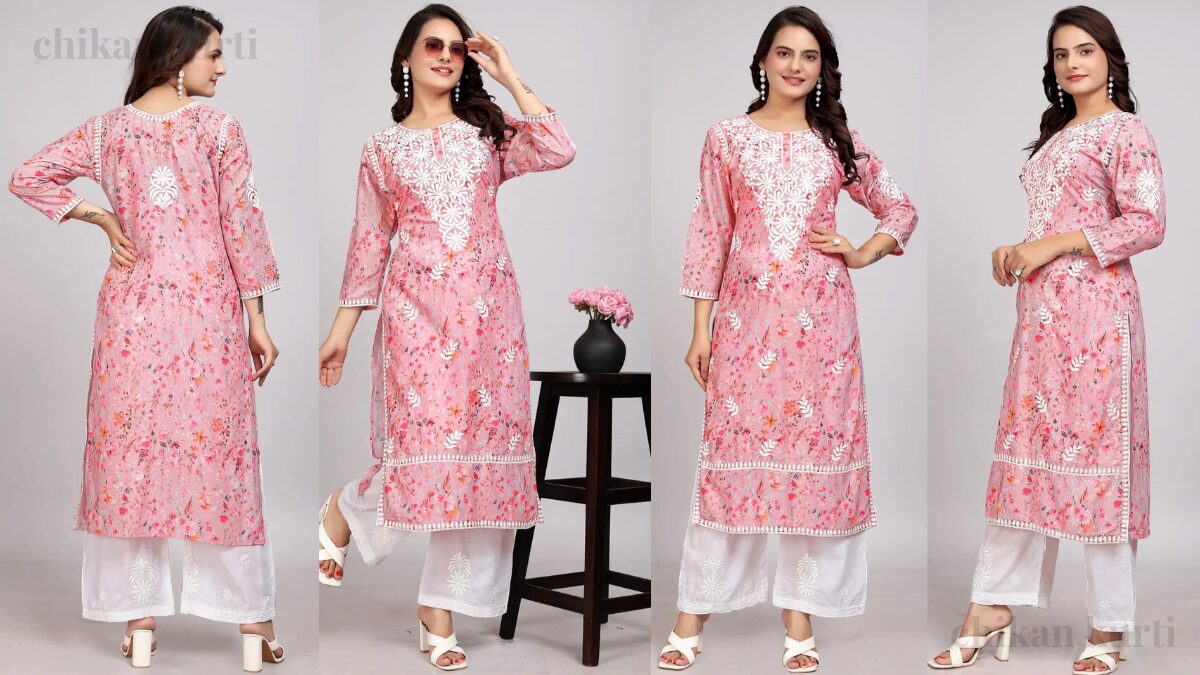 chikan kurti