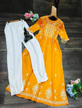 Anarkali Suit - Yellow