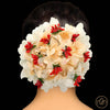 elegant artificial hair bun