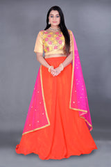 Women's Georgette Lehenga Choli