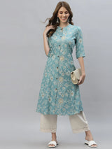 Floral PrintA-Line Kurta
