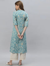 Floral PrintA-Line Kurta