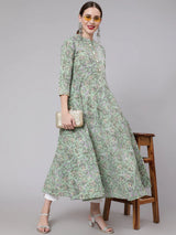 Cotton Floral AnarkaliKurta