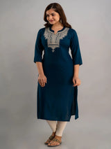 Viscose Rayon Straight Kurta
