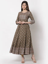 Printed Anarkali Kurti