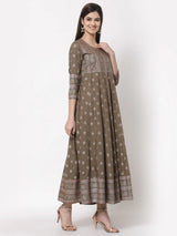 Printed Anarkali Kurti