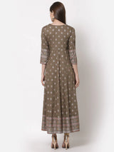 Printed Anarkali Kurti