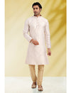 ethnic white silk kurta pajama