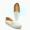White sherwani jutti men