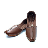 Tilla brown Punjabi jutti