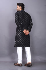 Black Mirror Kurta Pajama