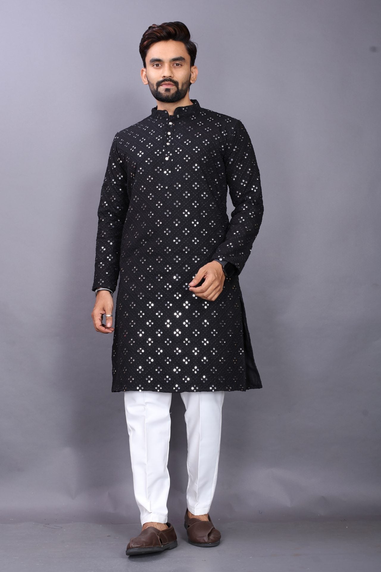 Black Mirror Kurta Pajama