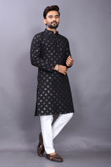 Black Mirror Kurta Pajama