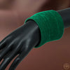 Green Color velvet Bangles Set(3 dozens)